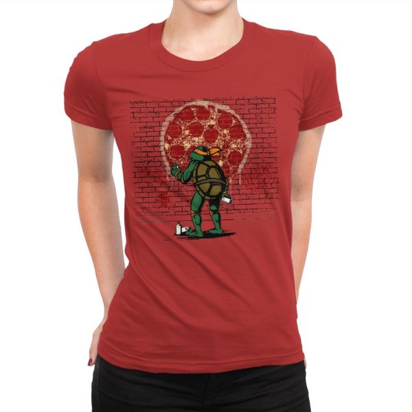 Hungry Graffiti - Womens Premium For Discount - Image 5