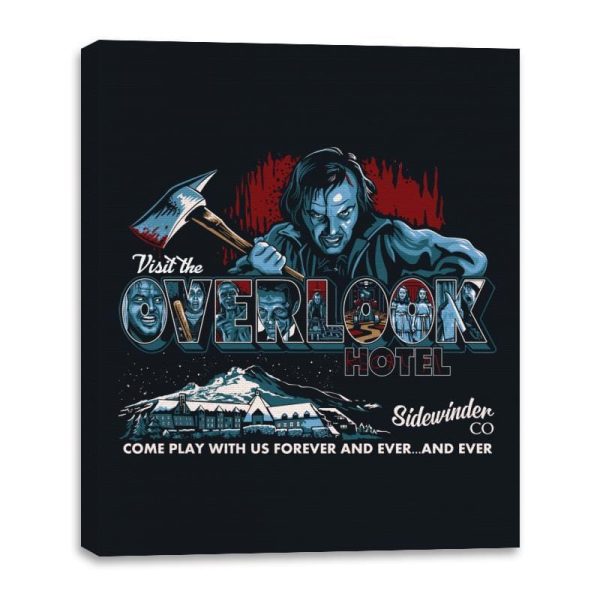 Visit The Overlook - Canvas Wraps Hot on Sale - Image 3