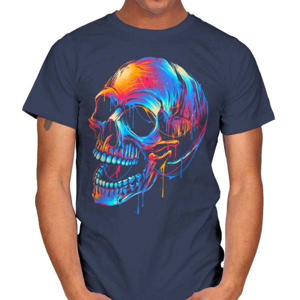 Colorful Skull - Mens Hot on Sale - Image 4