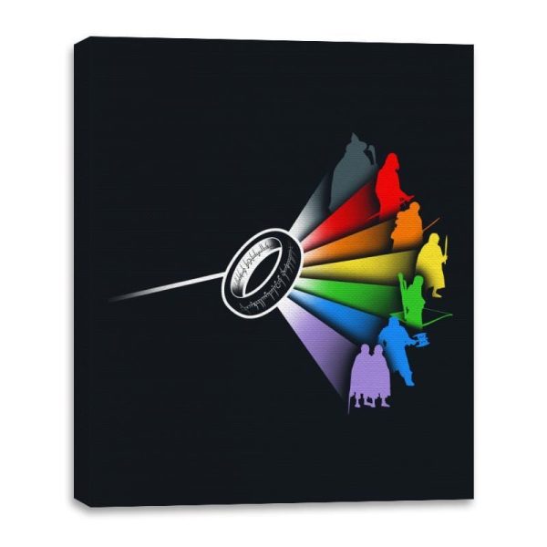 The Dark Side of the Ring - Canvas Wraps Hot on Sale - Image 3