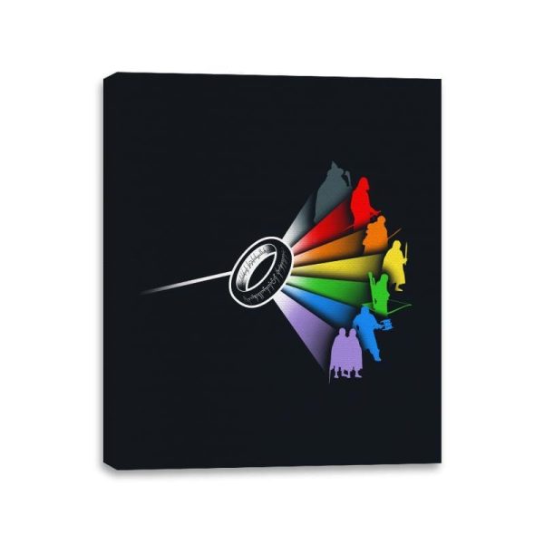 The Dark Side of the Ring - Canvas Wraps Hot on Sale - Image 2
