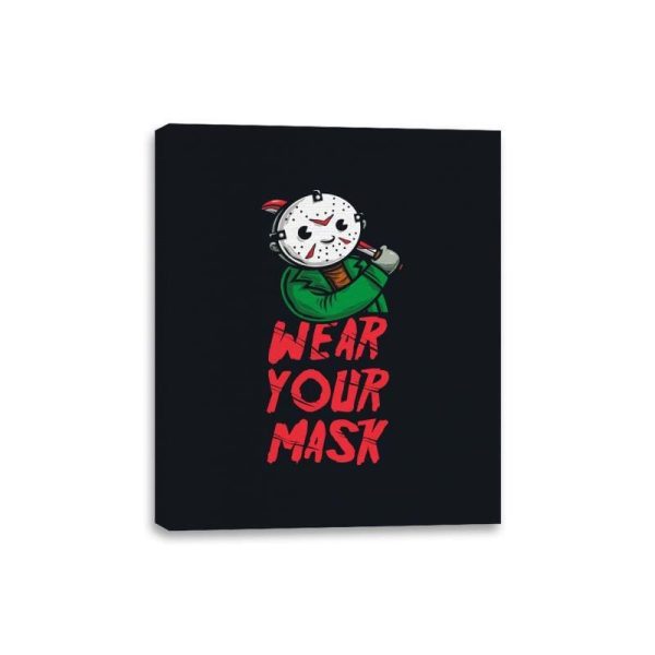 Wear Your Mask - Canvas Wraps Online now