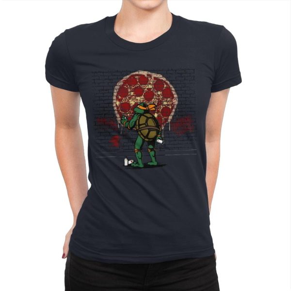 Hungry Graffiti - Womens Premium For Discount - Image 4