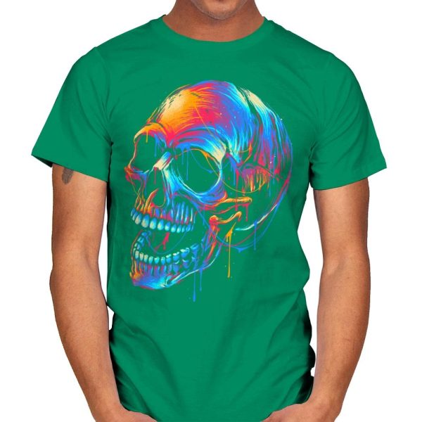 Colorful Skull - Mens Hot on Sale - Image 2