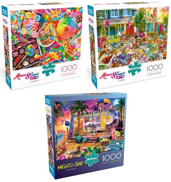 Buffalo Games 1000 Piece Jigsaw Puzzles Via Amazon on Sale