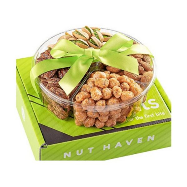 Nuts Gift Basket – Fresh Sweet & Salty Dry Roasted Gourmet Gift Basket Via Amazon For Discount