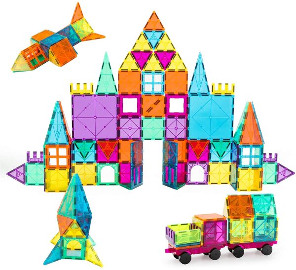 110 Pcs 3D Magnetic Building Blocks Set Via Amazon Sale