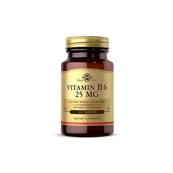 Solgar Vitamin B6 25 mg Tablets (100 Count)
Via Amazon Cheap
