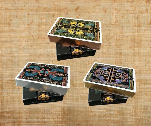 Chronicles Egypt: Exclusive Gilded Decks with Matching Numbered Seals For Cheap