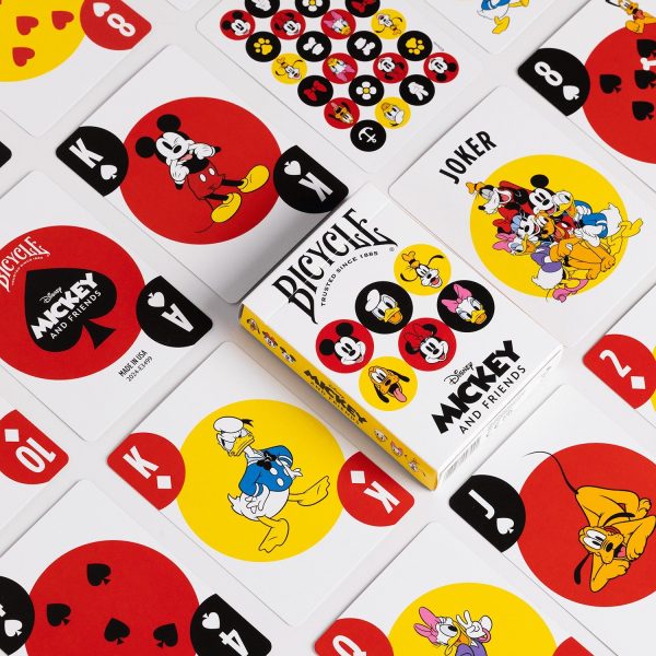 Disney Mickey & Friends Playing Cards by Bicycle – A Deck Full of Friendship & Fun! Supply - Image 2