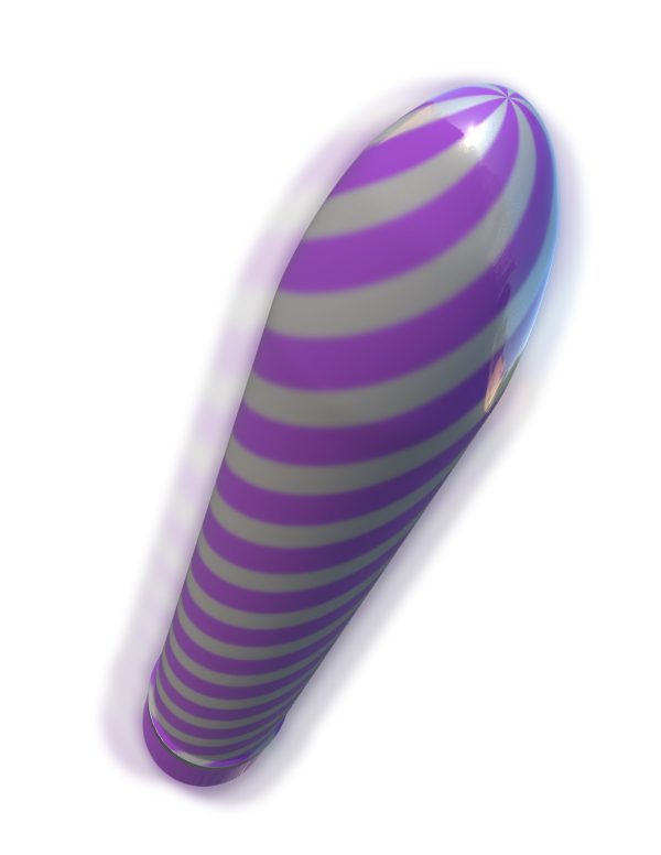 Classix Sweet Swirl Vibrator Purple For Cheap - Image 3