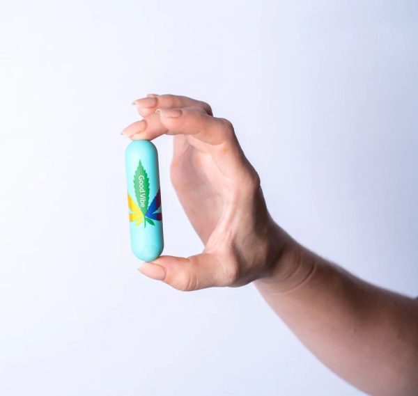 Jessi 420 10 Function Mini Rechargeable Bullet Teal on Sale - Image 5